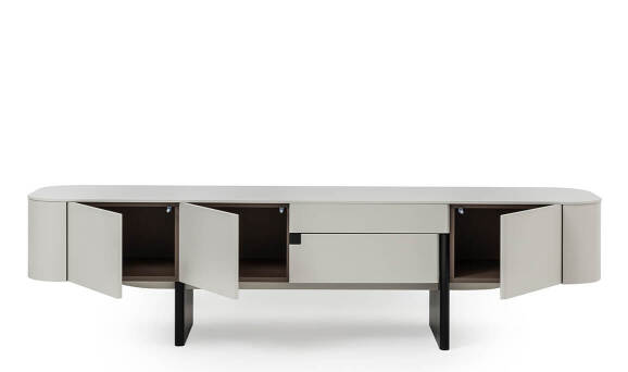 Delta Gri Siyah Traverten Yemek Odası - 44