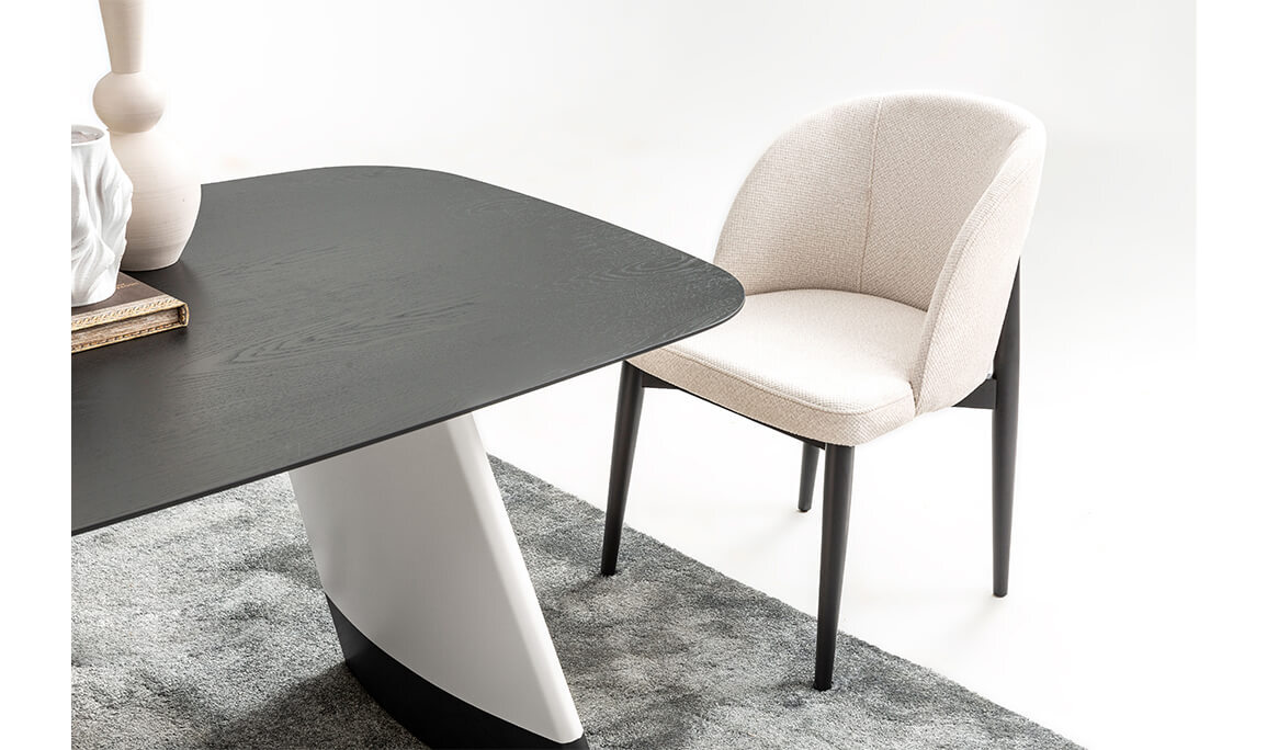 Delta Gri Siyah Yemek Odası - 17