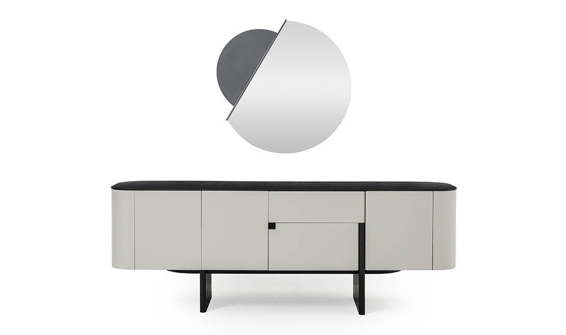 Delta Gri Siyah Yemek Odası - 26