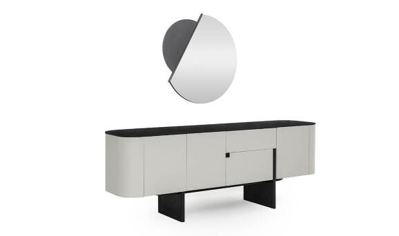 Delta Gri Siyah Yemek Odası - 27