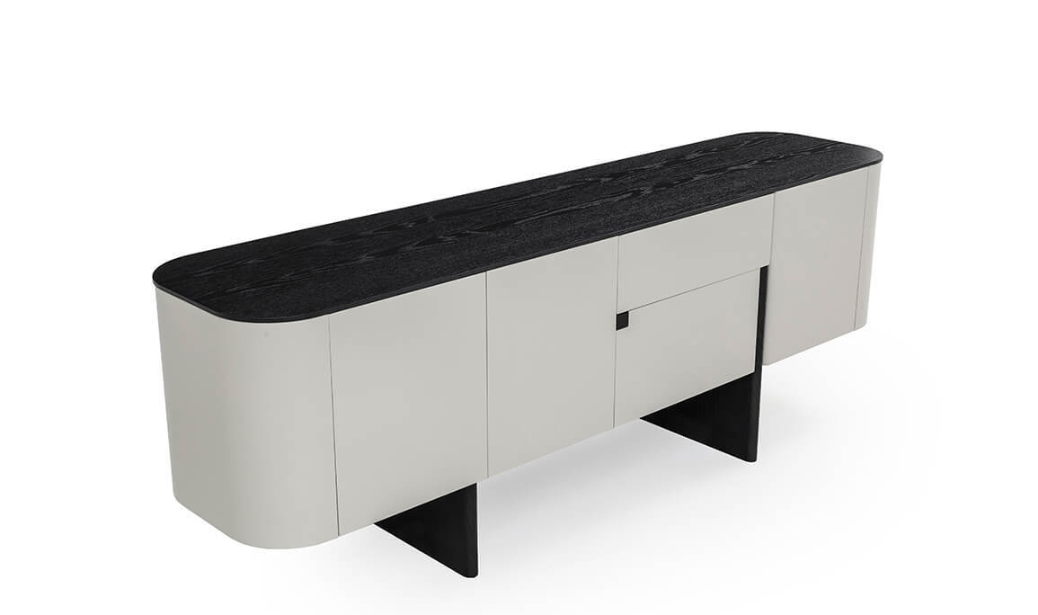 Delta Gri Siyah Yemek Odası - 37