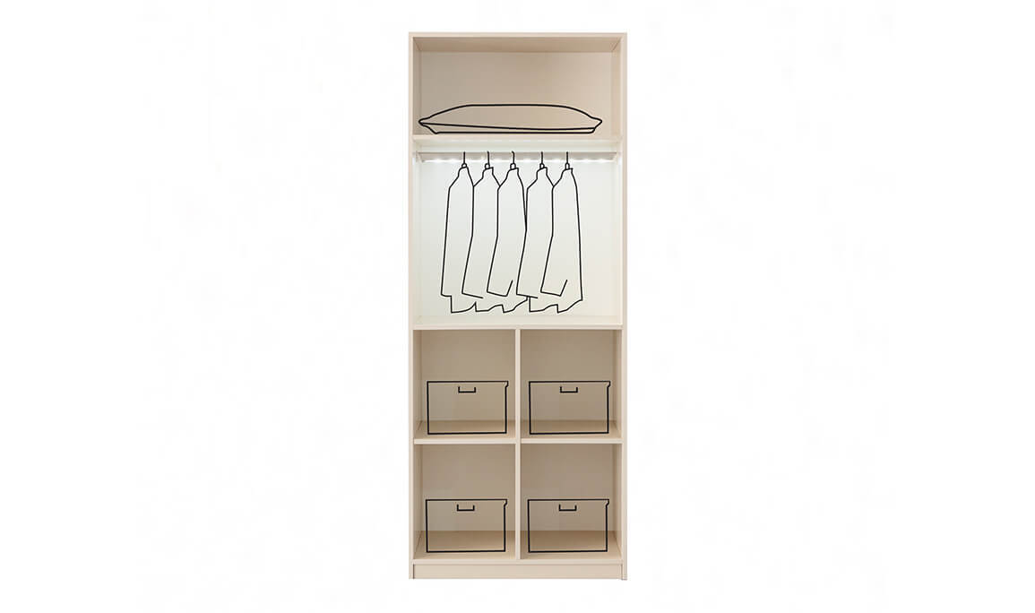 Dolce 9 Kapılı Köşe Gardırop - 6