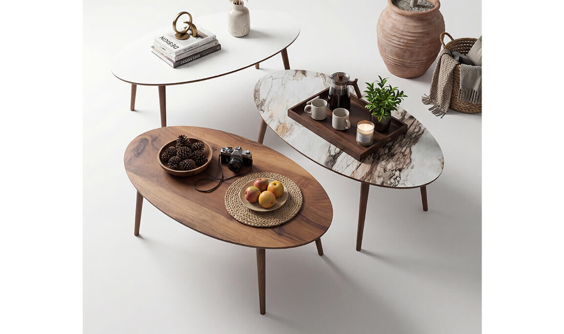 Elips Orta Sehpa Aytaşı