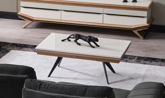 Elize Ahşap Orta Sehpa - 