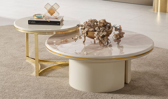 Farella Luxury Orta Sehpa - 1