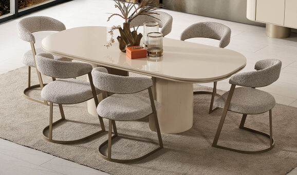 Farella Modern Yemek Masası V2 - 1