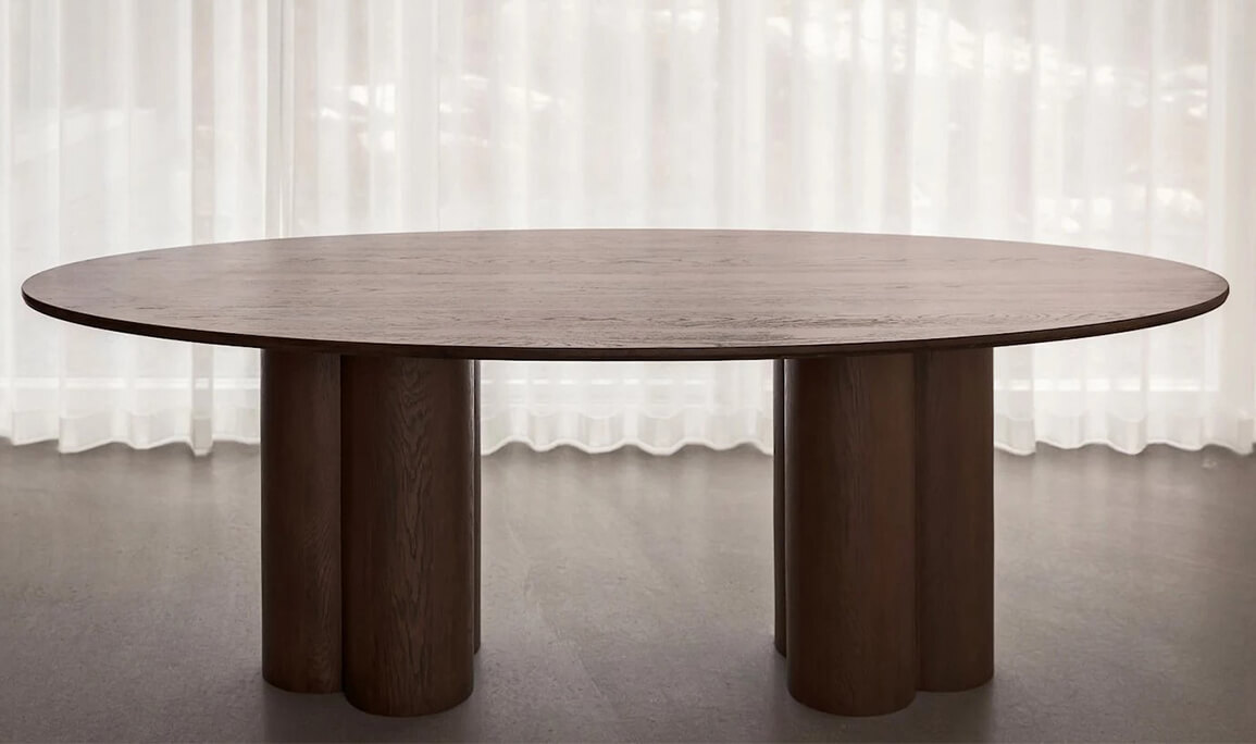 Flora Ceviz Yemek Masası - 3