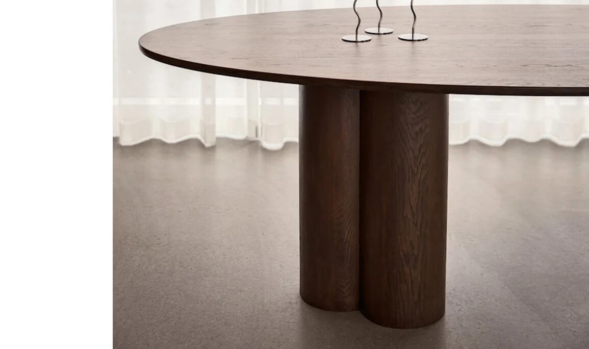 Flora Ceviz Yemek Masası - 5