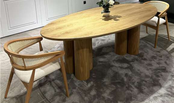 Flora Meşe Yemek Masası - 3