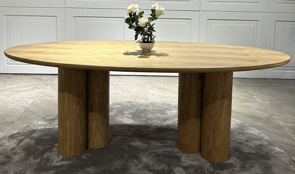 Flora Meşe Yemek Masası - 4