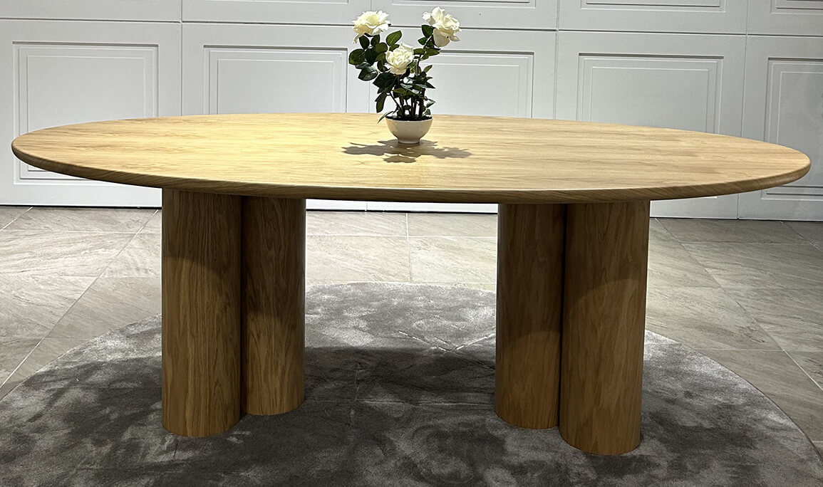 Flora Meşe Yemek Masası - 4