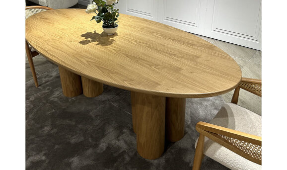 Flora Meşe Yemek Masası - 5