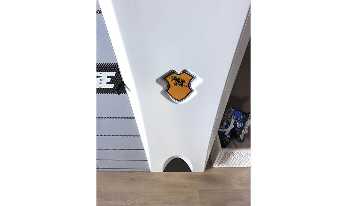 Garage Beyaz 3 Kapılı Gardırop - 7