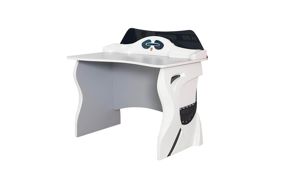 Garage Beyaz Çalışma Masası - 3