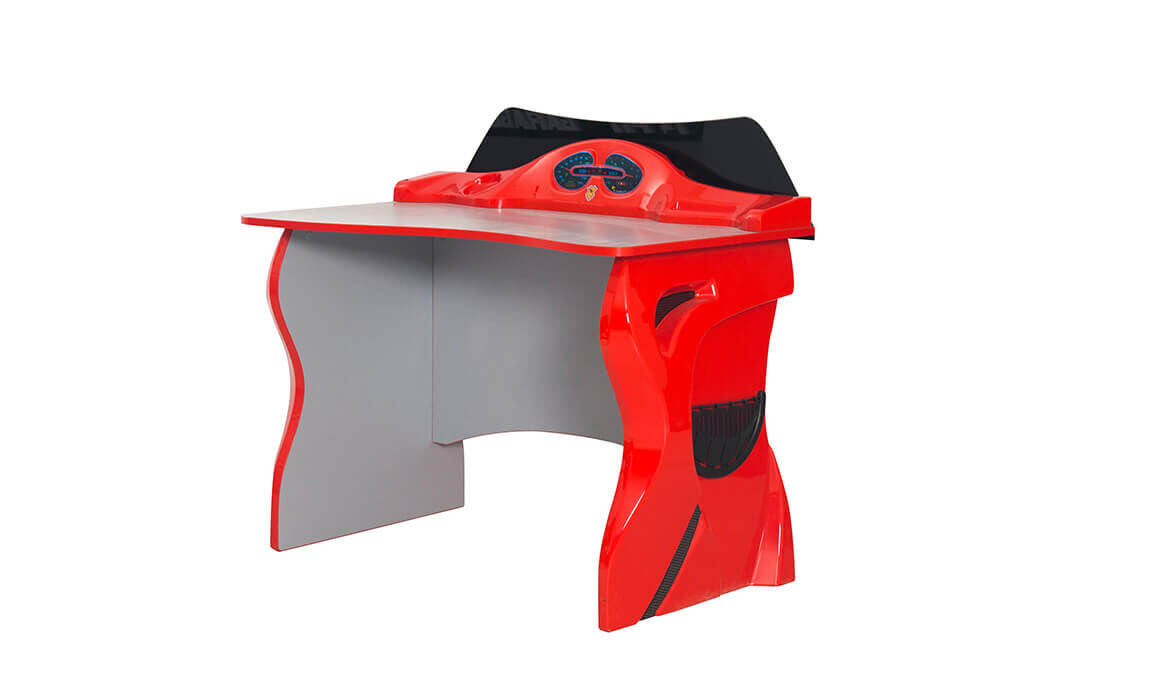 Garage Kırmızı Çalışma Masası - 2