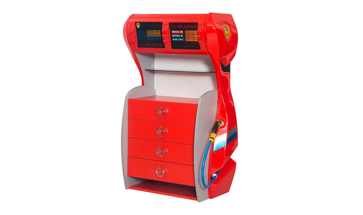 Garage Kırmızı Şifonyer