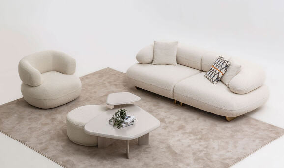 Glamour Modüler Köşe Koltuk Takımı - 5