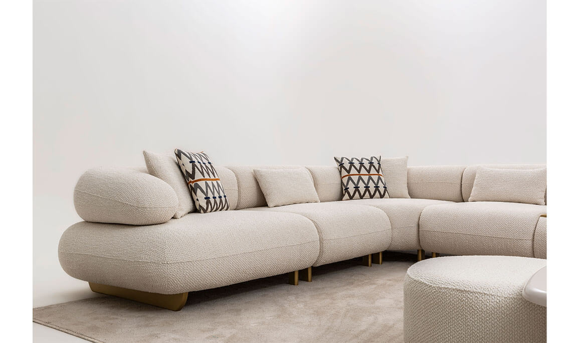 Glamour Modüler Köşe Koltuk Takımı - 12