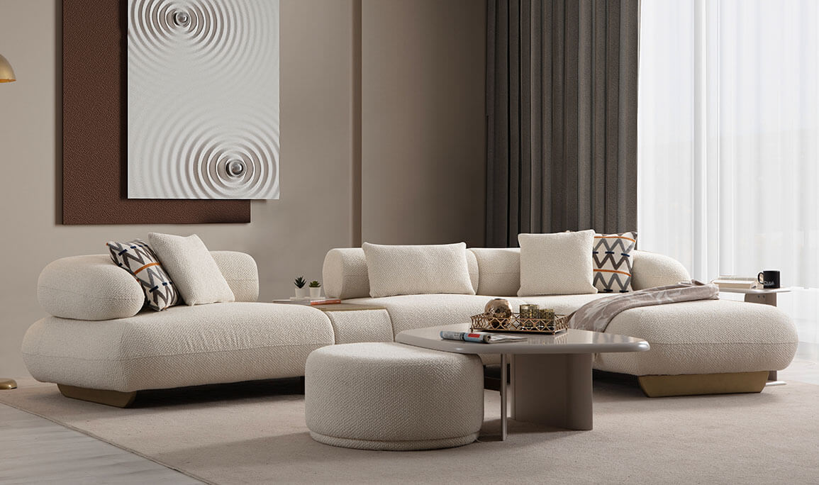 Glamour Relax Köşe Koltuk Takımı - 1