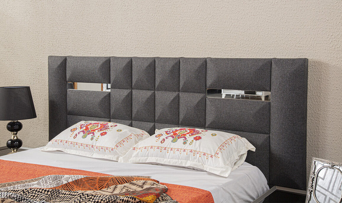 Grey Köşe Yatak Odası - 5