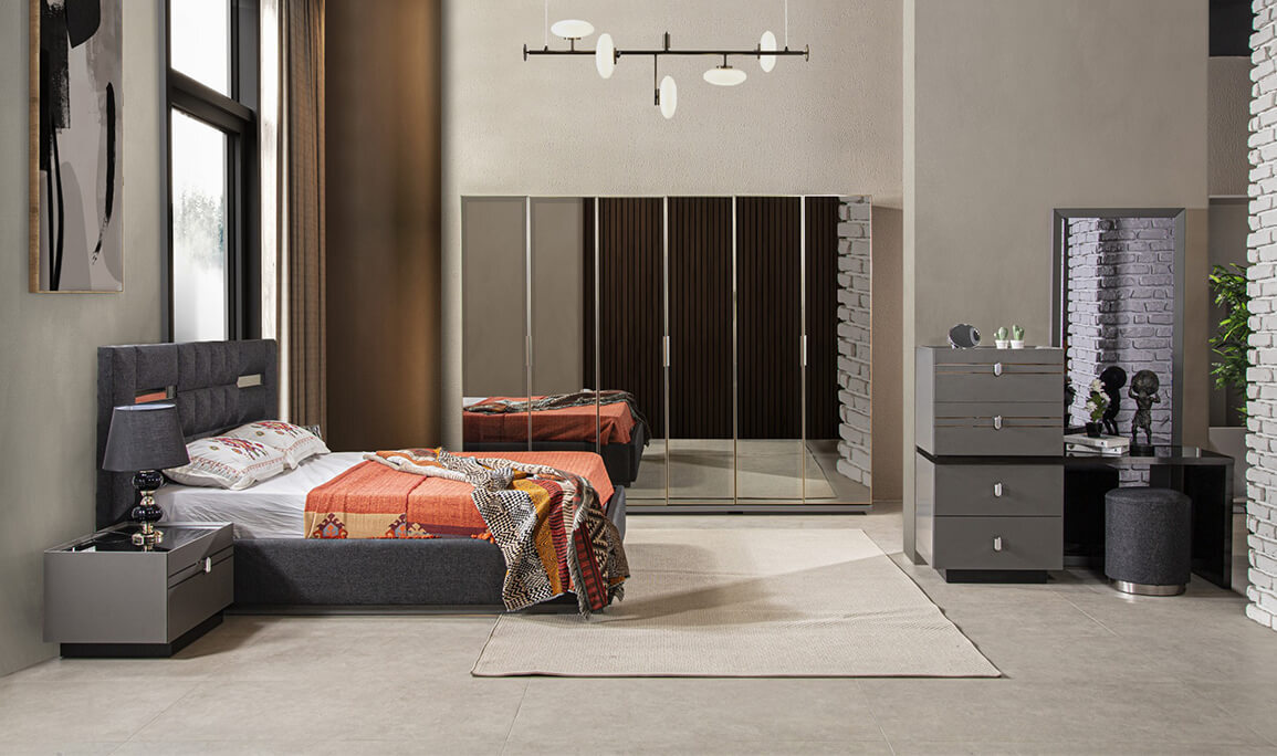 Grey Yatak Odası - 1