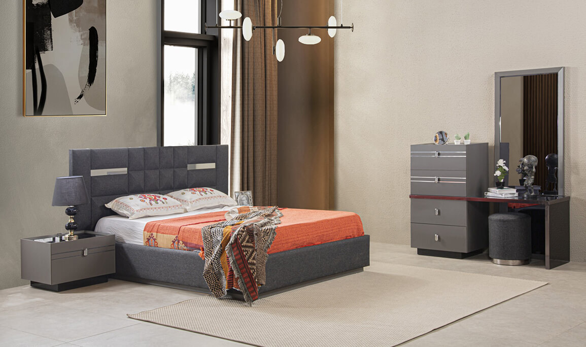 Grey Yatak Odası - 3