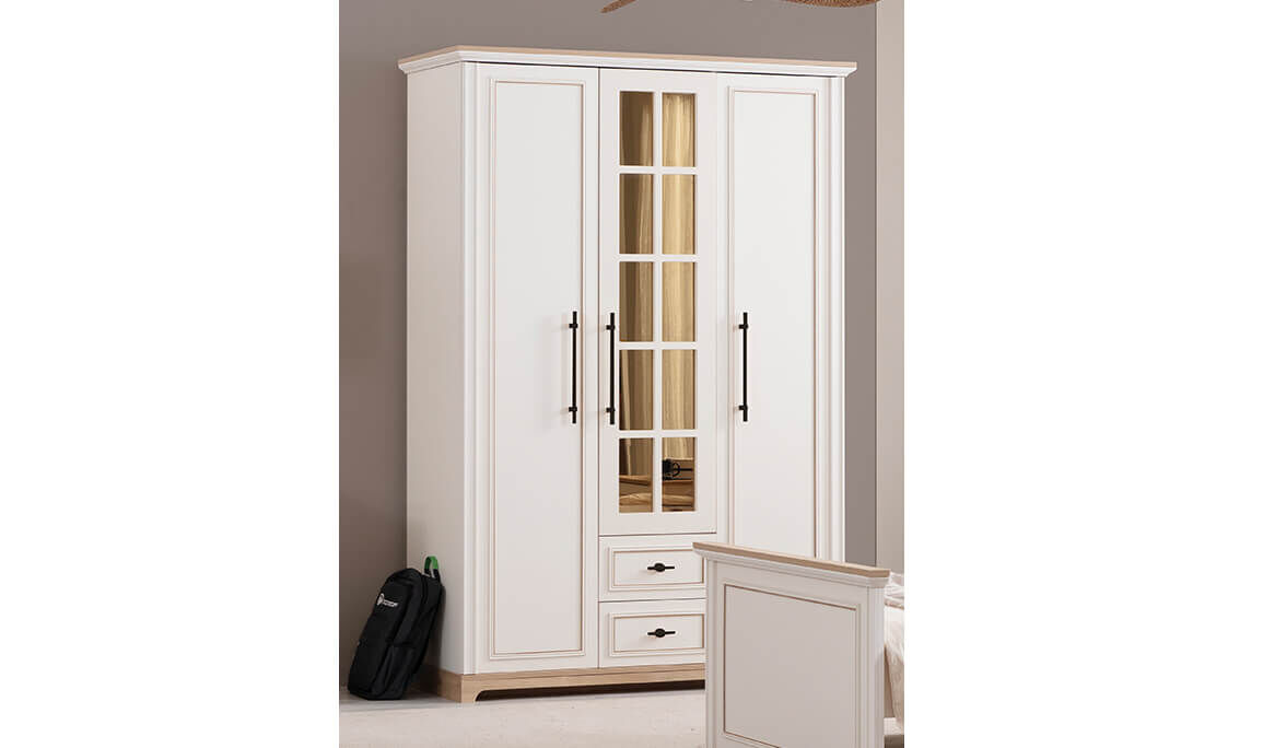 History Gardırop 3 Kapılı - 