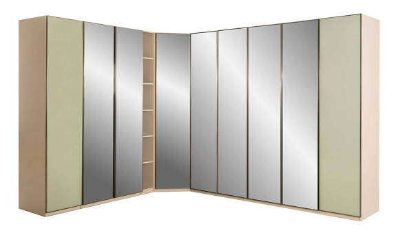 Holin 9 Kapılı Köşe Gardırop - 4