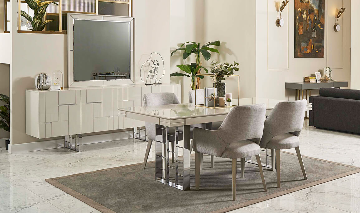 İbiza Silver Yemek Odası - 1