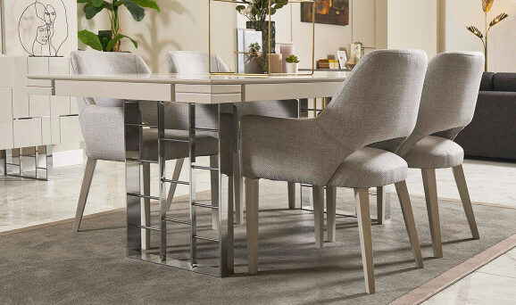 İbiza Silver Yemek Odası - 10