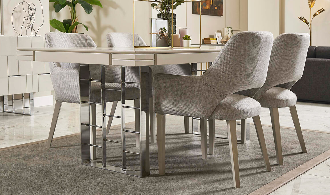 İbiza Silver Yemek Odası - 10