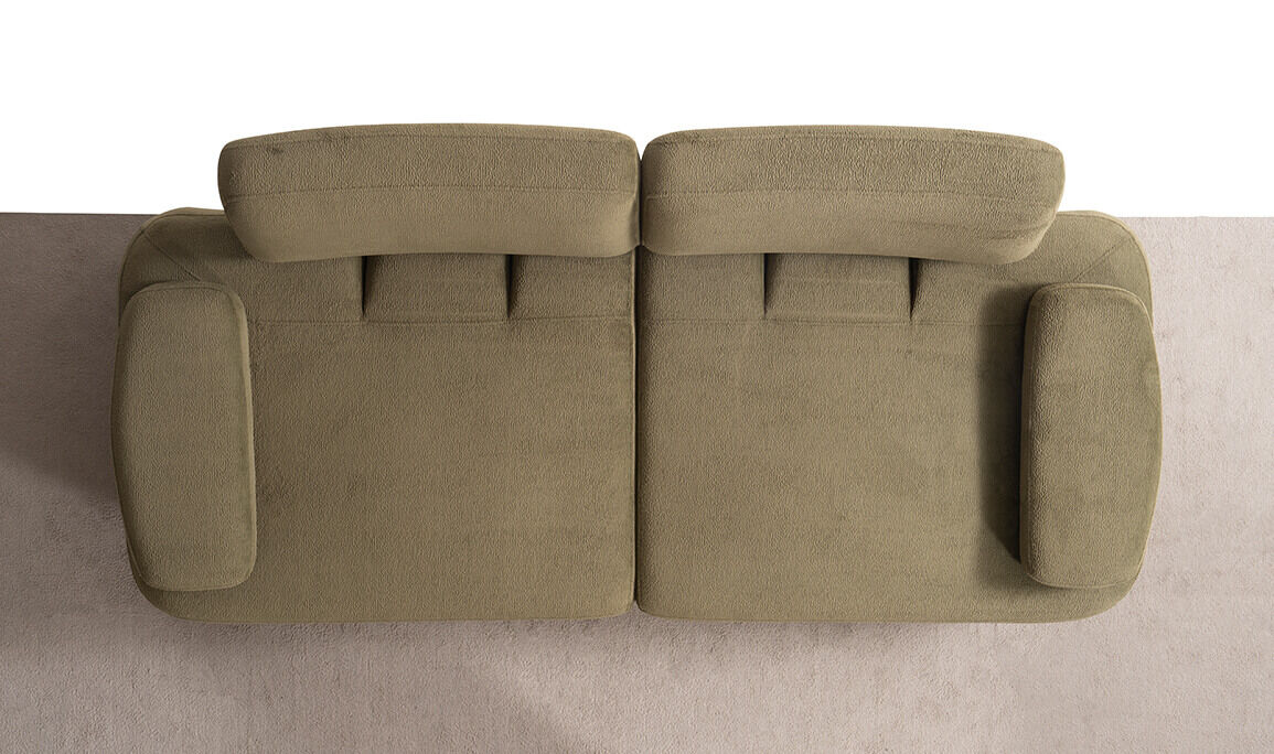 İkon Yeşil Üçlü Koltuk - 10