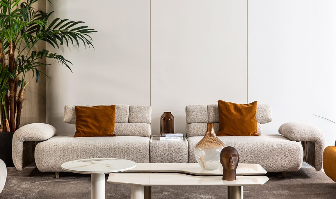 İnka Sehpalı Üçlü Koltuk