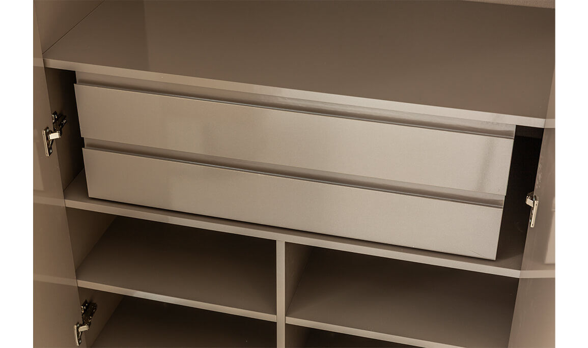 Inox 5 Kapılı Gardırop - 5