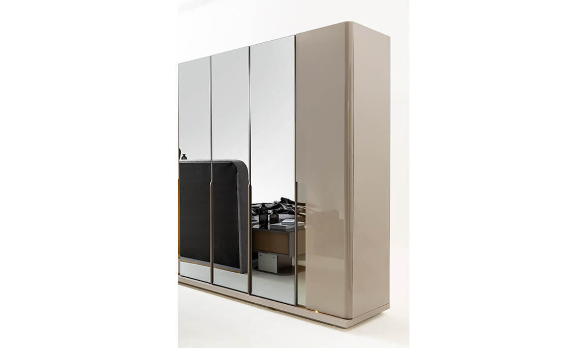 Inox 5 Kapılı Gardırop - 7