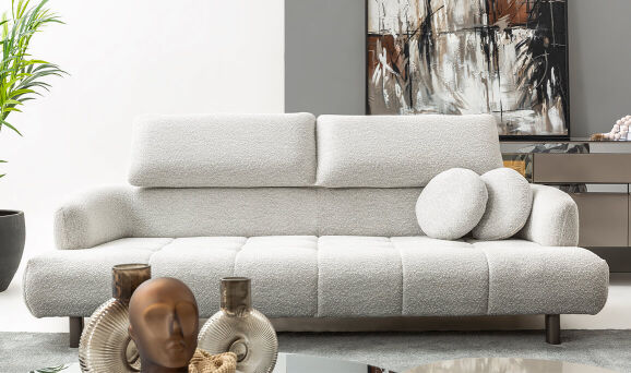 Inox Üçlü Koltuk - 3