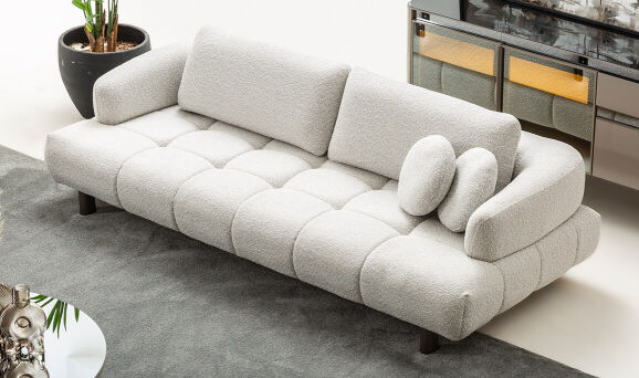 Inox Üçlü Koltuk - 5