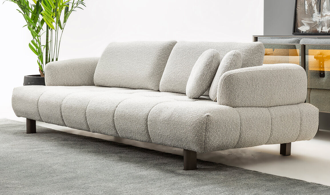 Inox Üçlü Koltuk - 6