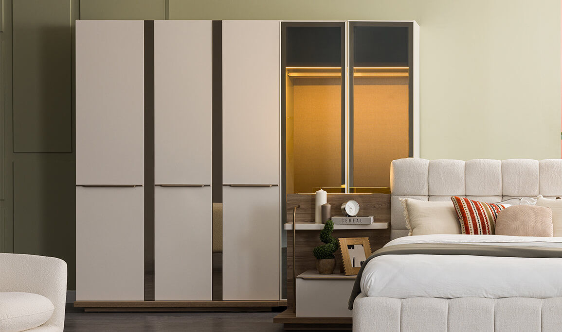 Isabella 5 Kapılı Gardırop - 2