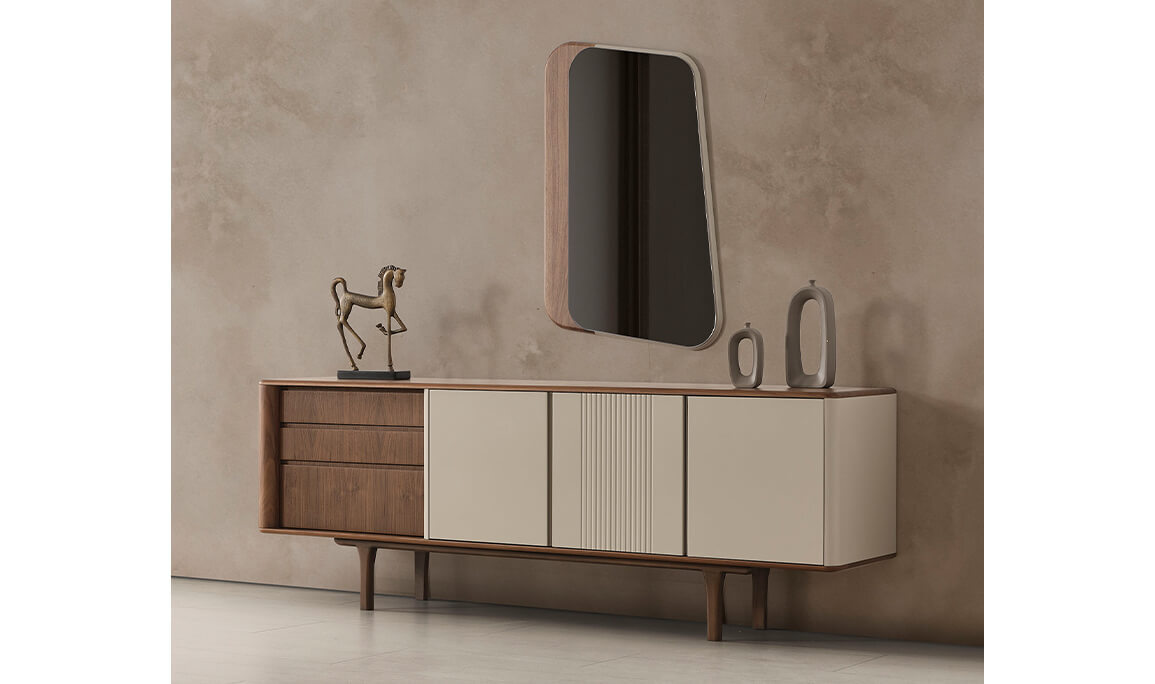 Latte Ceviz Yemek Odası