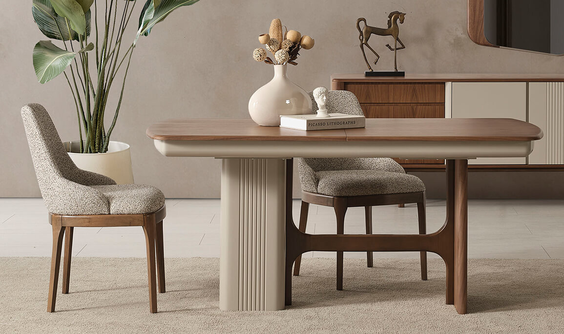 Latte Ceviz Yemek Odası - 7