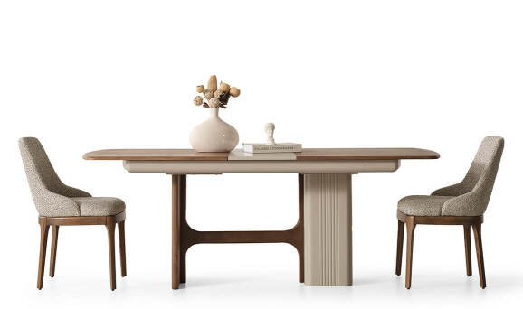 Latte Ceviz Yemek Odası - 9