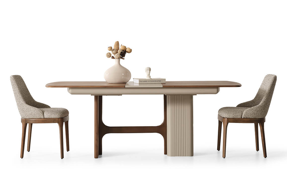 Latte Ceviz Yemek Odası - 9