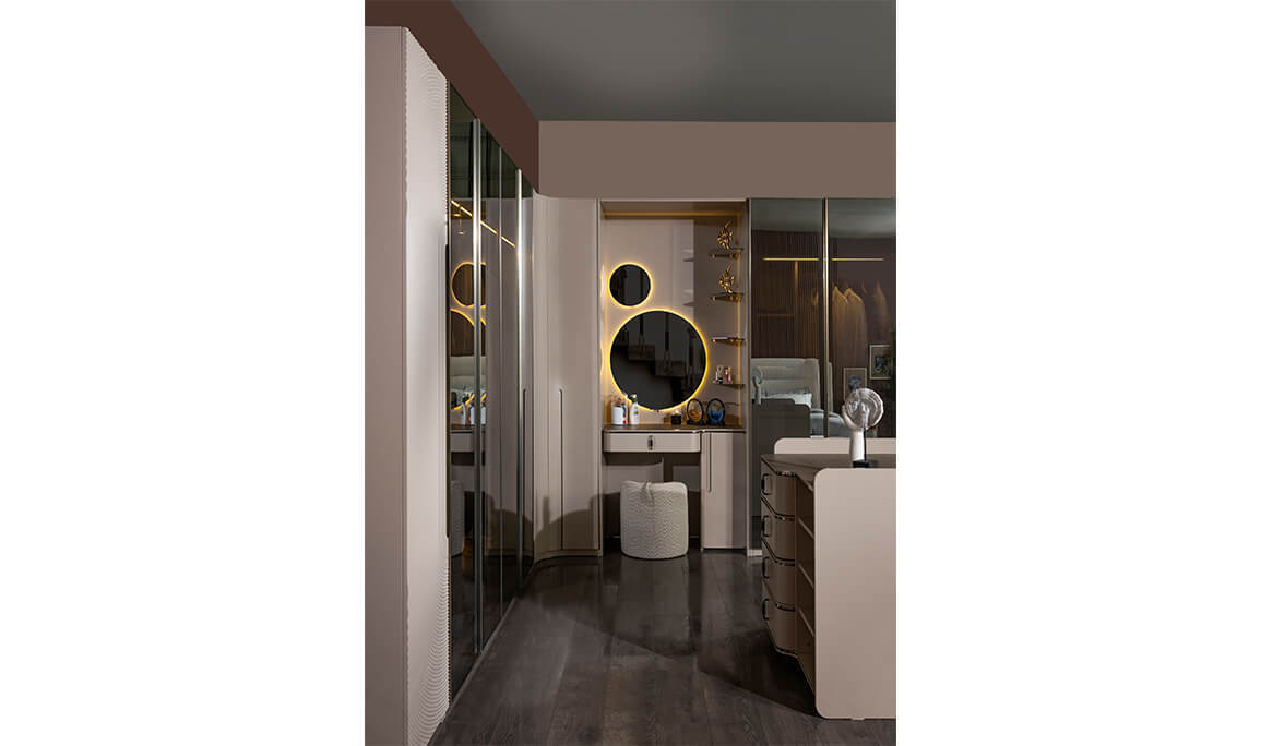 Laura 9 Kapılı Köşe Gardırop