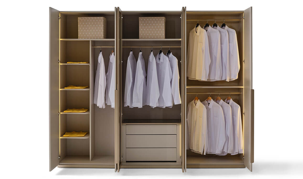 Leon 6 Kapılı Gardırop