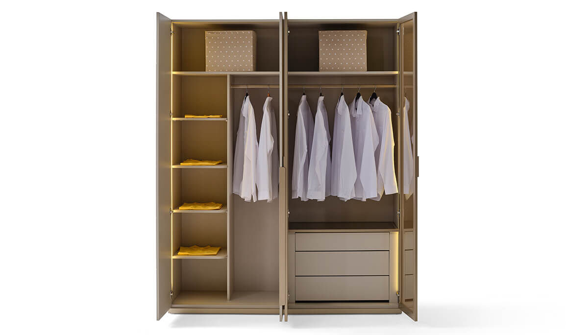 Leon 6 Kapılı Gardırop