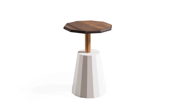 Leva Yan Sehpa Ekru - 