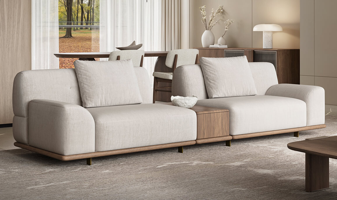 Lexus Sehpalı Üçlü Koltuk - 1