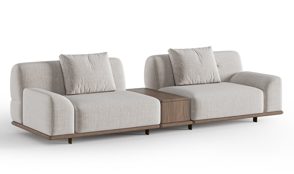 Lexus Sehpalı Üçlü Koltuk - 2