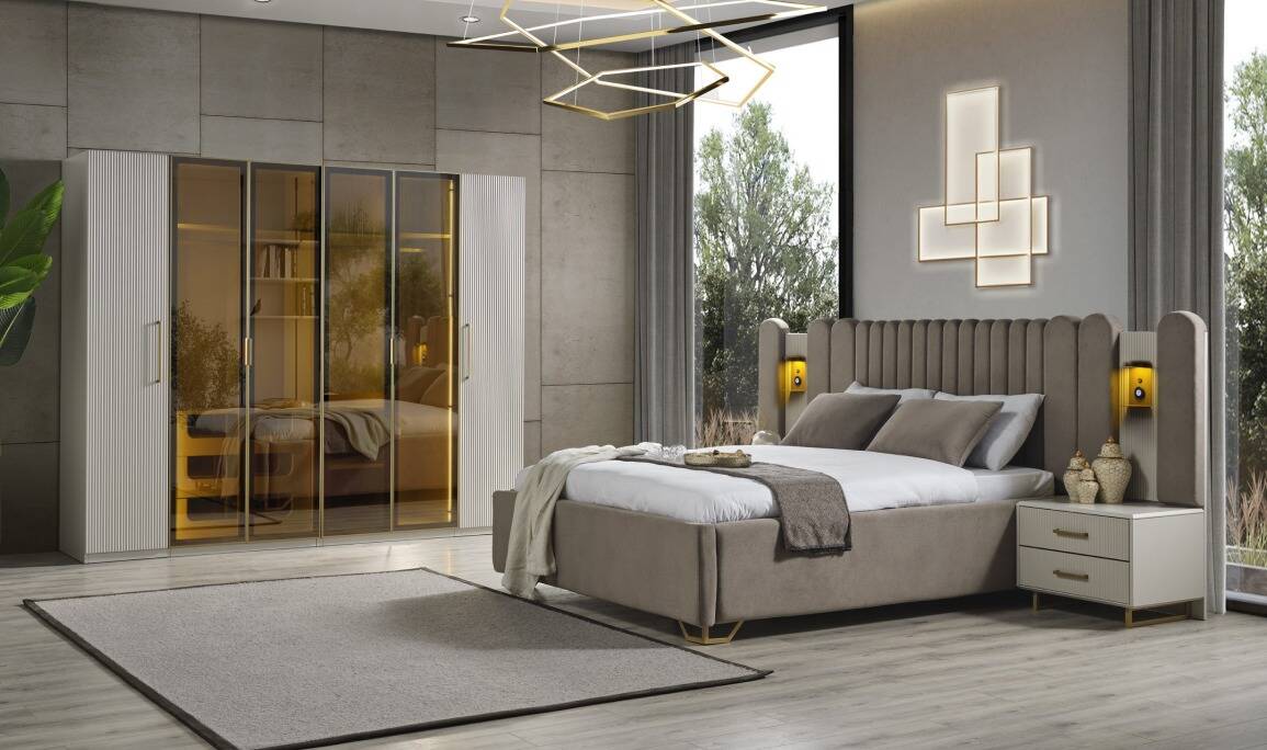 Line Gold Yatak Odası - 1
